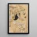 Portrait of Maharaja Pratap Singh 1764-1803 - Sahib Ram — framed artwork on a wall