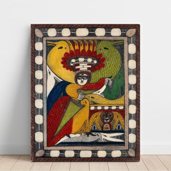 Reproduction of the painting Saint Adolf Roosali - Adolf Wölfli