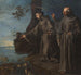 Saint Antoine prêchant aux Poissons - Francisco Herrera l'Aîné — artwork view