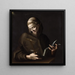 Saint François - Fra Cosmo da Castelfranco — framed artwork on a wall