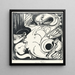 Saint Georges - Bernard Willem Wierink — framed artwork on a wall