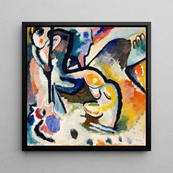 Reproduction of the painting Saint Georges III - Wassily Kandinsky