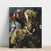 Reproduction of the painting Saint-Georges combat le dragon - Peter Paul Rubens