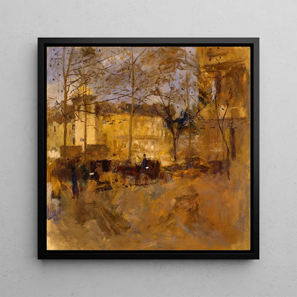 Reproduction of the painting Saint-Germain-des-Prés number 3 - Frank Edwin Scott
