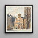 Saint Jean le Rond avant 1748 - Auguste-Sébastien Bénard — framed artwork on a wall