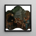 Saint Joseph de Calasanz teaching children - Heinrich Lihl — framed artwork on a wall