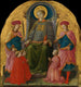 Saint Laurent on a throne with saints and donors - Filippo Lippi — artwork view