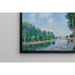 Reproduction of the painting Saint-Mammès painting, June Sunshine - Alfred Sisley
