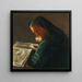 Saint Mark Painting - Giuseppe Antonio Petrini — framed artwork on a wall
