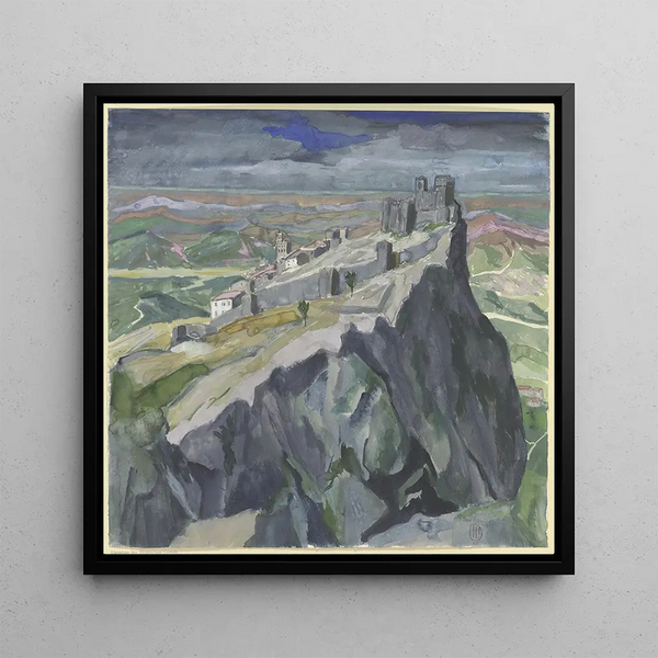 Saint-Marin - Hermann Lismann — framed artwork on a wall