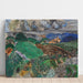 Reproduction of the painting Saint-Paul de Vence Painting - Raoul Dufy