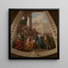 Saint Paul devant Agrippa - Sir James Thornhill — framed artwork on a wall