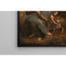 Reproduction of the painting of Saint Anne, the Virgin and the Child Jesus playing with a lamb - Leonardo da Vinci