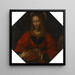 Saint Catherine - Anonymous — framed artwork on a wall