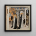Saint Catherine of Siena and the Beggar - Giovanni di Paolo — wall display of the artwork