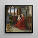 Holy Family - Dutch School — framed artwork on a wall