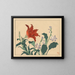 Lily - Sakai Hōitsu — framed artwork on a wall