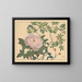 Peony - Sakai Hōitsu — framed artwork on a wall