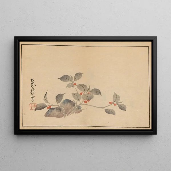 gajō Pl02 - Sakai Hōitsu — framed artwork on a wall