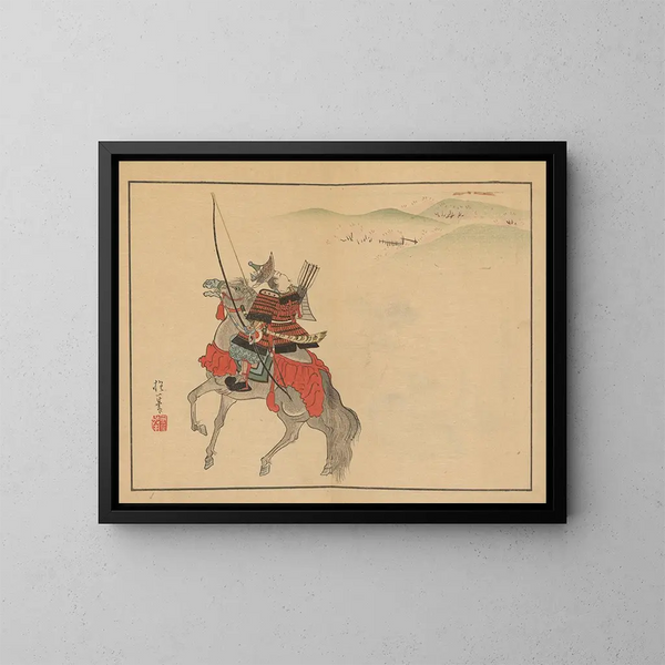 Sakai Hoitsu gajo Pl03 - Sakai Hōitsu — framed artwork on a wall