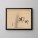 Sakai Hoitsu, flower and bird painting, Pl04 - Sakai Hōitsu — framed artwork on a wall
