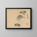 Sakai Hoitsu, flower and bird painting 09 - Sakai Hōitsu — framed artwork on a wall