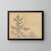 Sakai Hoitsu, painting 16 - Sakai Hōitsu — framed artwork on a wall