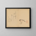 Sakai Hoitsu, painting 17 - Sakai Hōitsu — framed artwork on a wall