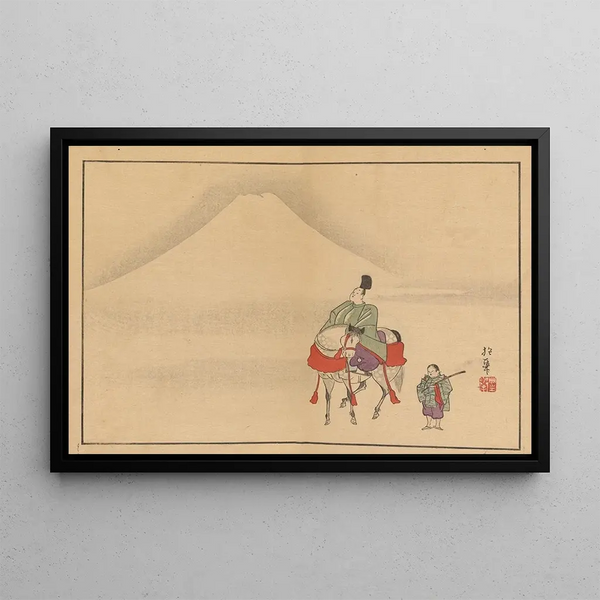 gajo Pl22 - Sakai Hōitsu — framed artwork on a wall