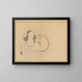 Sakai Hoitsu, painting 23 - Sakai Hōitsu — framed artwork on a wall