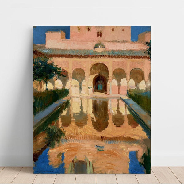 Reproduction of the painting of the Salle des Ambassadeurs, Alhambra, Granada - Joaquín Sorolla