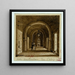 Underground Hall of the Palace of Justice - Auguste-Sébastien Bénard — framed artwork on a wall