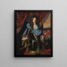 Louis VI Painting - Salomon Duarte — framed artwork on a wall