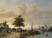 Le bac sur la Meuse près de Dordrecht - Salomon Leonardus Verveer — artwork view