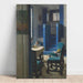 Reproduction of the painting Salon painting in the house on the Hohen Warte - Carl Moll