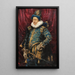 A knight - Salvador Sánchez Barbudo — framed artwork on a wall