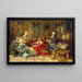 A musical break - Salvador Sánchez Barbudo — framed artwork on a wall