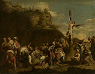 Crucifixion of Polyclète - Salvator Rosa — artwork view
