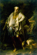 Diogenes throwing his cup - Salvator Rosa — artwork view