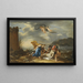 Hero and Leander - Salvator Rosa — framed artwork on a wall