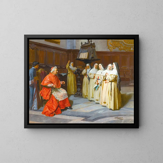 The Choir - Salvatore Frangiamore — framed artwork on a wall