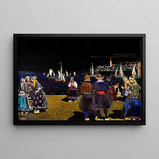 Saturday Evening (Holland) - Wassily Kandinsky | Art print Wall Decoration Painting Poster Copy