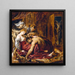 Samson and Delilah - Peter Paul Rubens — framed artwork on a wall