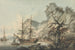 Merchant Ship at Sea - Samuel Atkins — artwork view