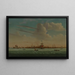 View of Charleston - Samuel Barnard — framed artwork on a wall