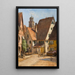 Dinkelsbühl Painting - Samuel Brunner — framed artwork on a wall