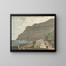 A strong coastal - Samuel Davis — framed artwork on a wall
