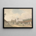 a Sergeant Sepoy in an Enclosure - Samuel Davis — framed artwork on a wall