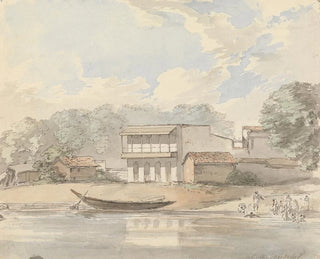 Wall painting in Murshidabad - Samuel Davis — artwork view