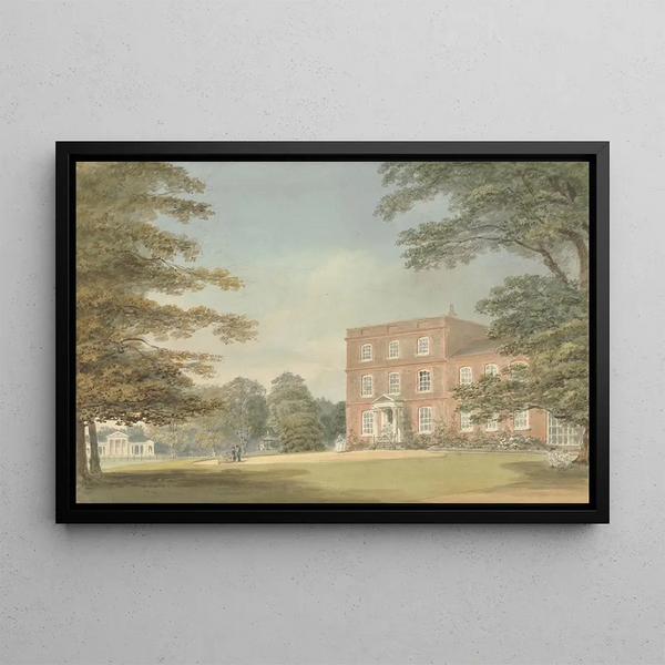 Maison Ayot, Ayot St Lawrence, Hertfordshire - Samuel Davis — framed artwork on a wall